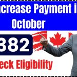 $1382 CPP Increase Payment in October