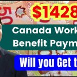 $1428 Canada Workers Benefit Payment