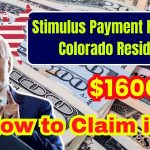 $1600 Stimulus Payment For these Colorado Residents