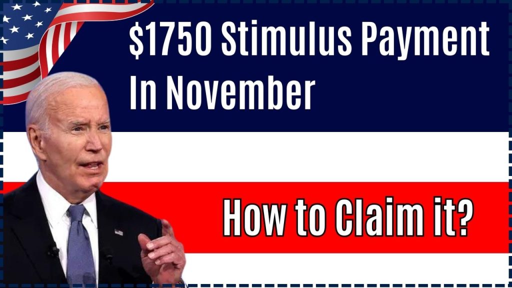 $1750 Stimulus Payment In November