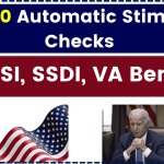 $1800 Automatic Stimulus Checks – For SSI, SSDI, VA Benefits & Payment Dates