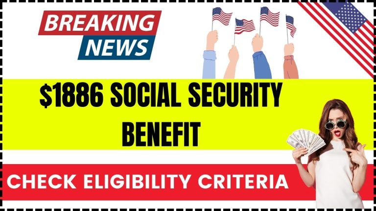 $1886 Social Security Benefit