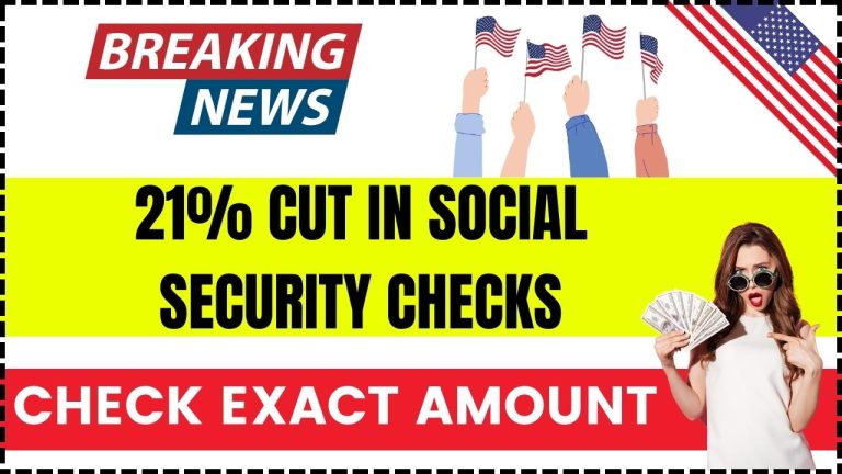 21% Cut in Social Security Checks