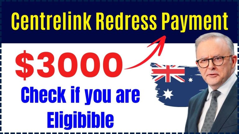 $3000 Centrelink Redress Payment