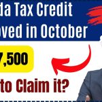 $7,500 Canada Tax Credit Approved in October