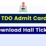 APSC TDO Admit Card 2024 - apsc.nic.in Hall Ticket On Oct 14, Direct Link Here