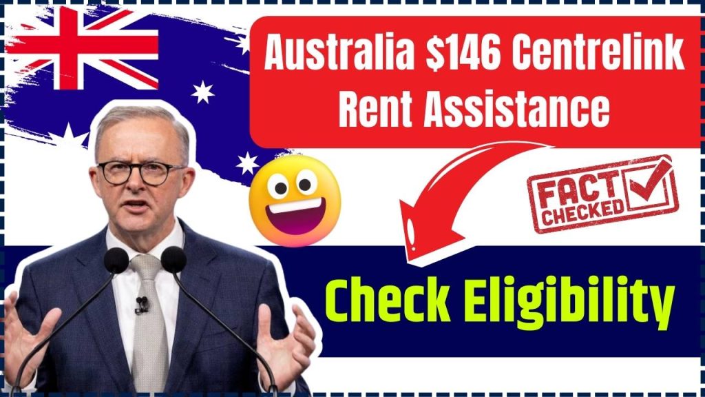 Australia $146 Centrelink Rent Assistance Coming