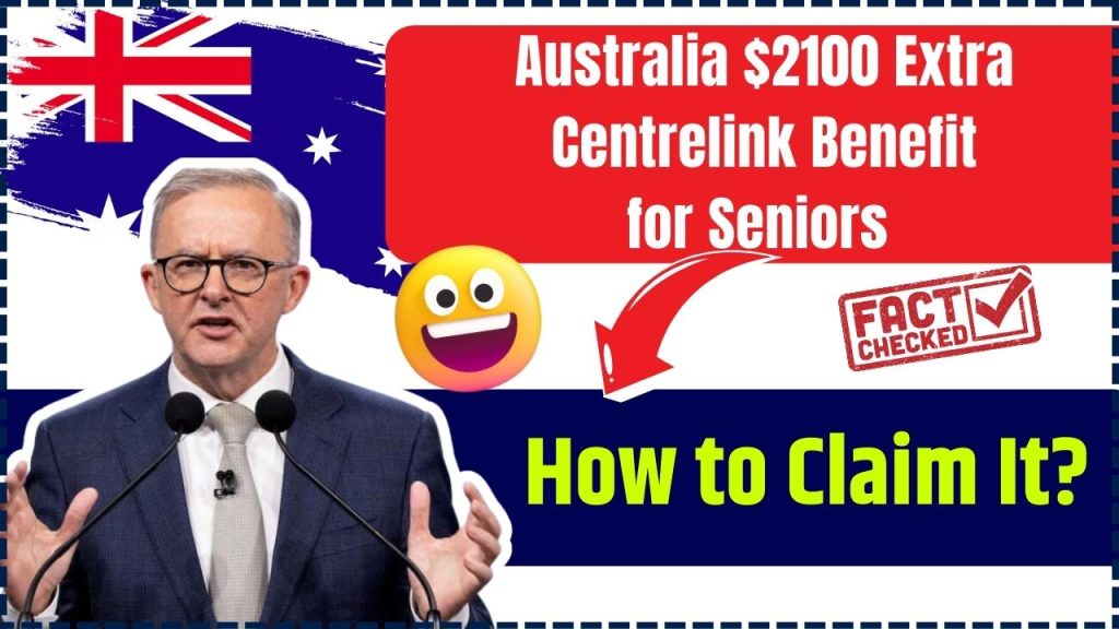 Australia $2100 Extra Centrelink Benefit for Seniors