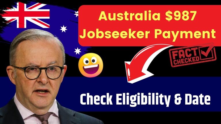 Australia $987 Jobseeker Payment