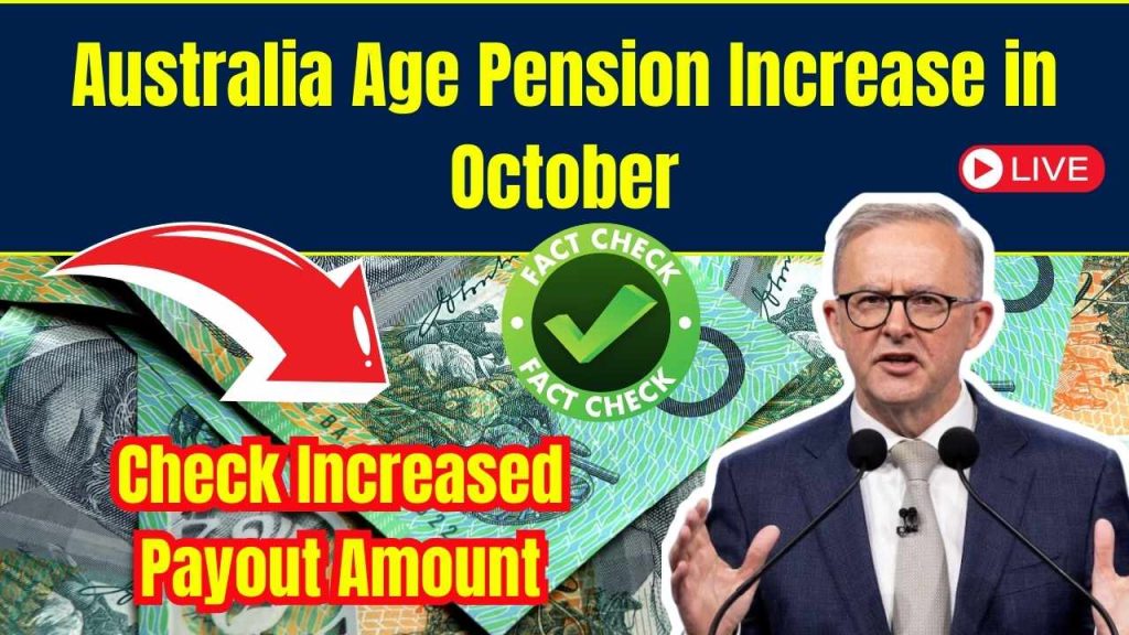 Australia Age Pension Increase in October