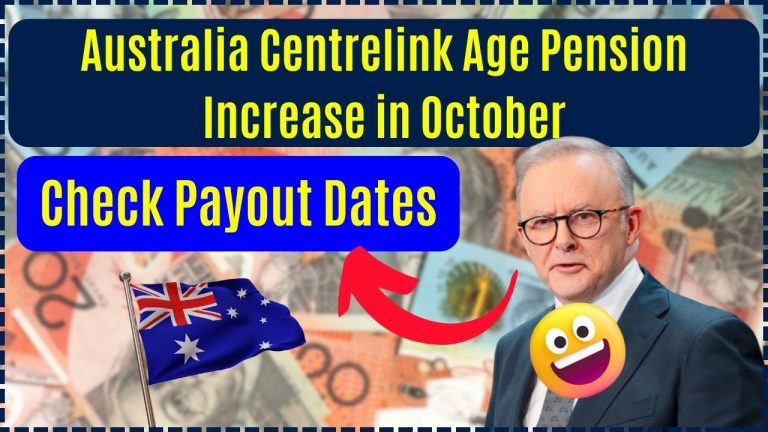 Australia Centrelink Age Pension Increase in October