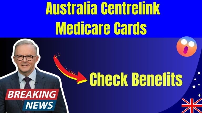 Australia Centrelink Medicare Cards