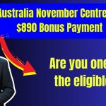 Australia November Centrelink $890 Bonus Payment