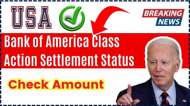 Bank of America Class Action Settlement