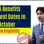 CRA Benefits Payment Dates In October