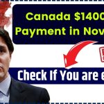 Canada $1400 CPP Payment in November