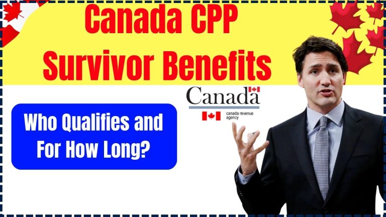 Canada CPP Survivor Benefits