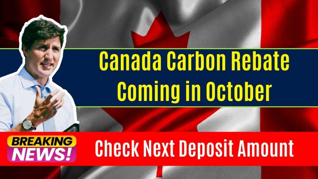 Canada Carbon Rebate Coming in October 2024