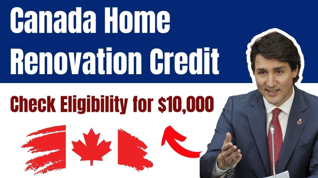 Canada Home Renovation Credit