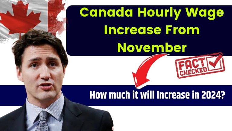 Canada Hourly Wage Increase From November