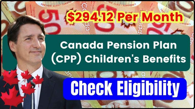 Canada Pension Plan (CPP) Children's Benefits