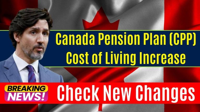 Canada Pension Plan (CPP) Cost of Living Increase