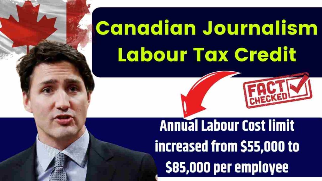 Canadian Journalism Labour Tax Credit