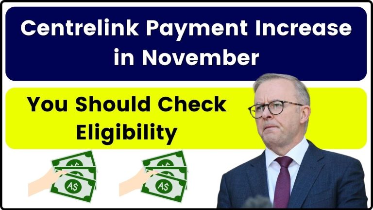 Centrelink Payment Increase in November