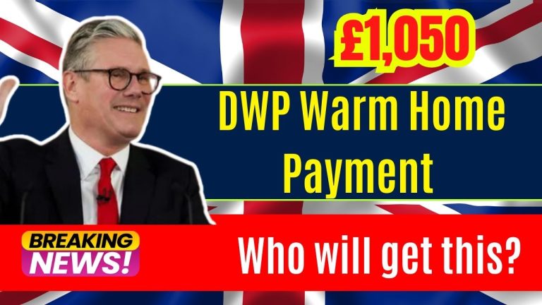 DWP £1,050 Warm Home Payment