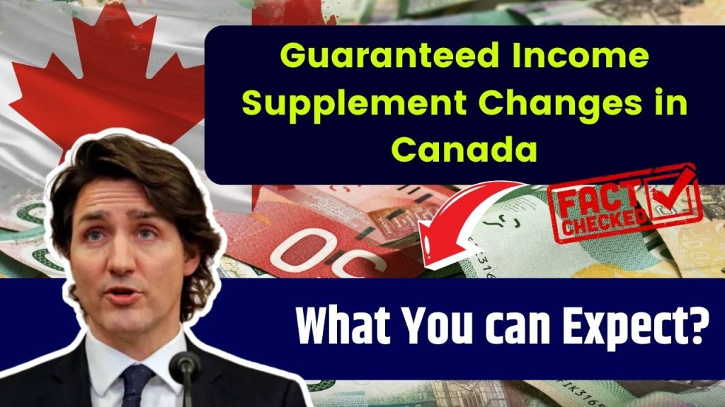 Guaranteed Income Supplement Changes in Canada