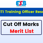 MPESB ITI Training Officer Result 2024 - Check Cut Off Marks & Merit List