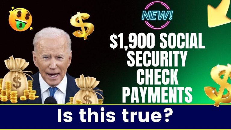 New $1,900 Social Security Check Payments