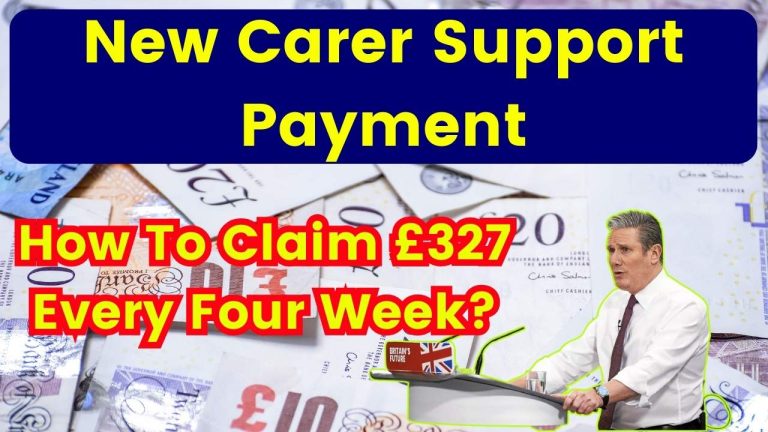 New Carer Support Payment