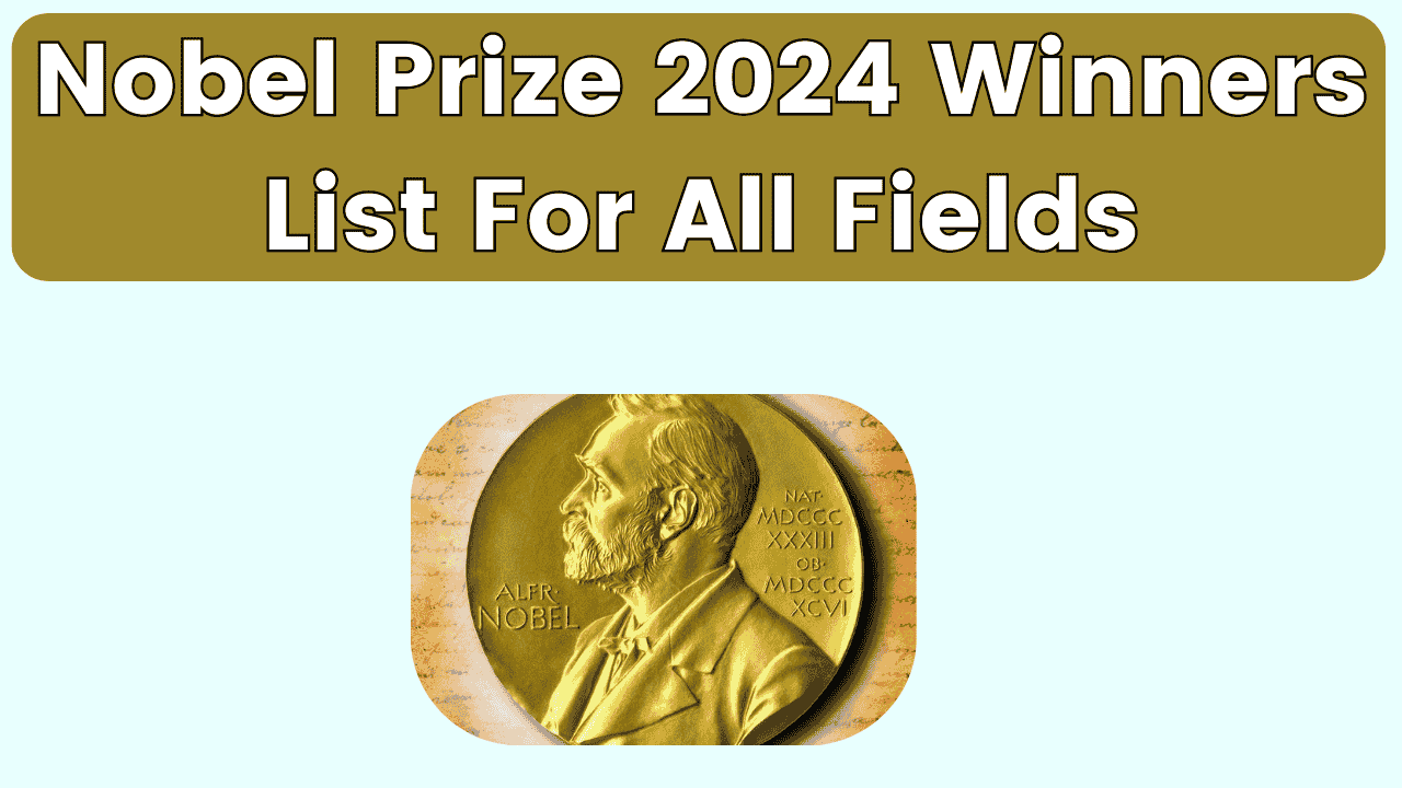 Nobel Prize 2024 Winners List Nerte Yolande