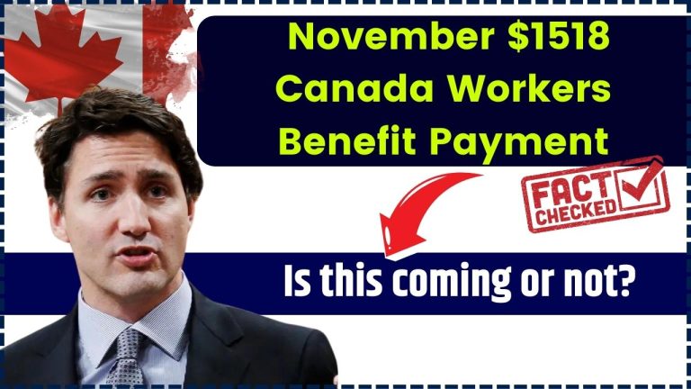 November $1518 Canada Workers Benefit Payment