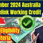 November 2024 Australia Centrelink Working Credit