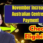 November Increased Australian Centrelink Payment