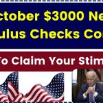 October $3000 New Stimulus Checks Coming