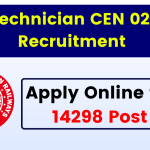 Railway Recruitment Board RRB Technician CEN 02/2024 Apply Online Re Open 2024 for 14298 Post