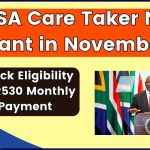 SASSA Care Taker New Grant in November