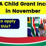 SASSA Child Grant Increase in November