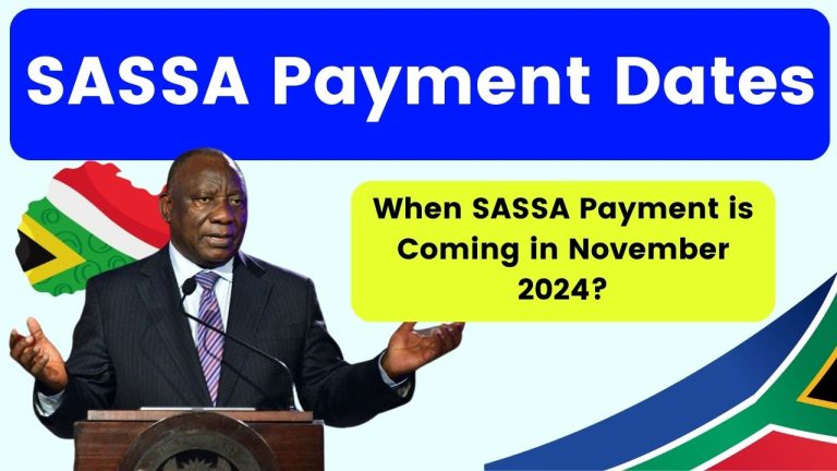 SASSA Payment Dates