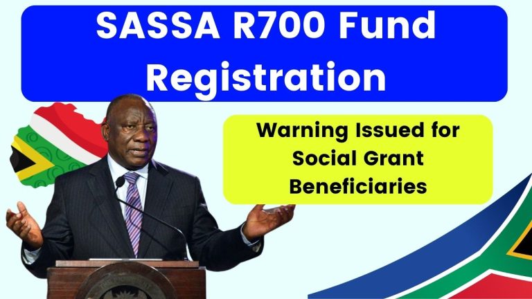 SASSA R700 Fund Registration