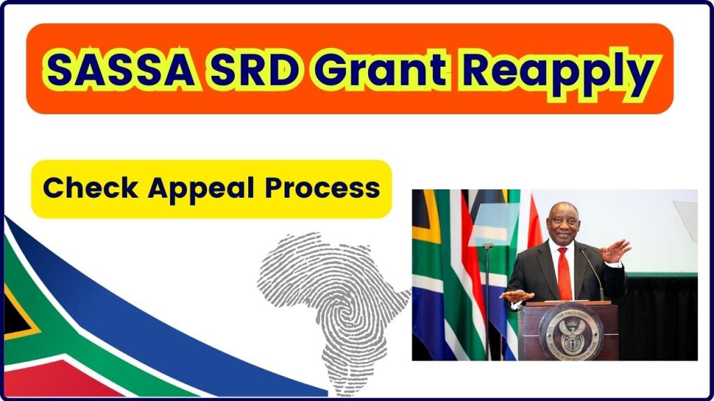 SASSA SRD Grant Reapply