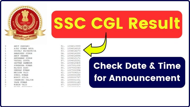 SSC CGL Result