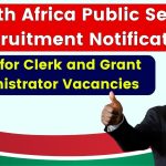 South Africa Public Sector Recruitment Notification