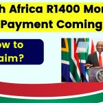 South Africa R1400 Monthly Payment Coming