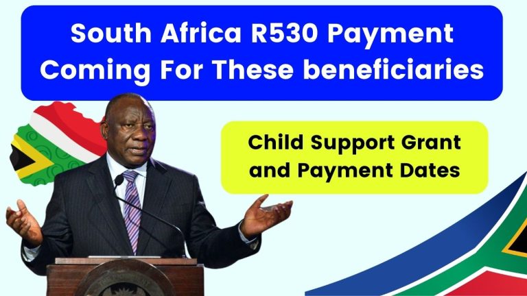 South Africa R530 Payment Coming For These beneficiaries