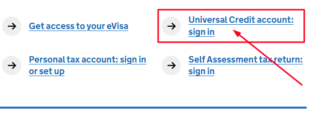 Universal Credit Account Sign In