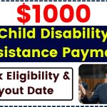 $1000 Child Disability Assistance Payment